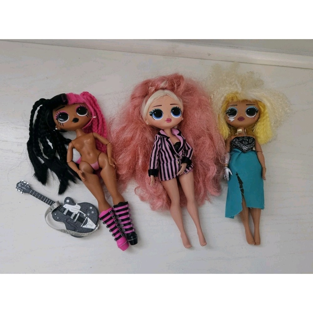 Lot Of 3 LOL Surprise OMG Doll MGA 2019
